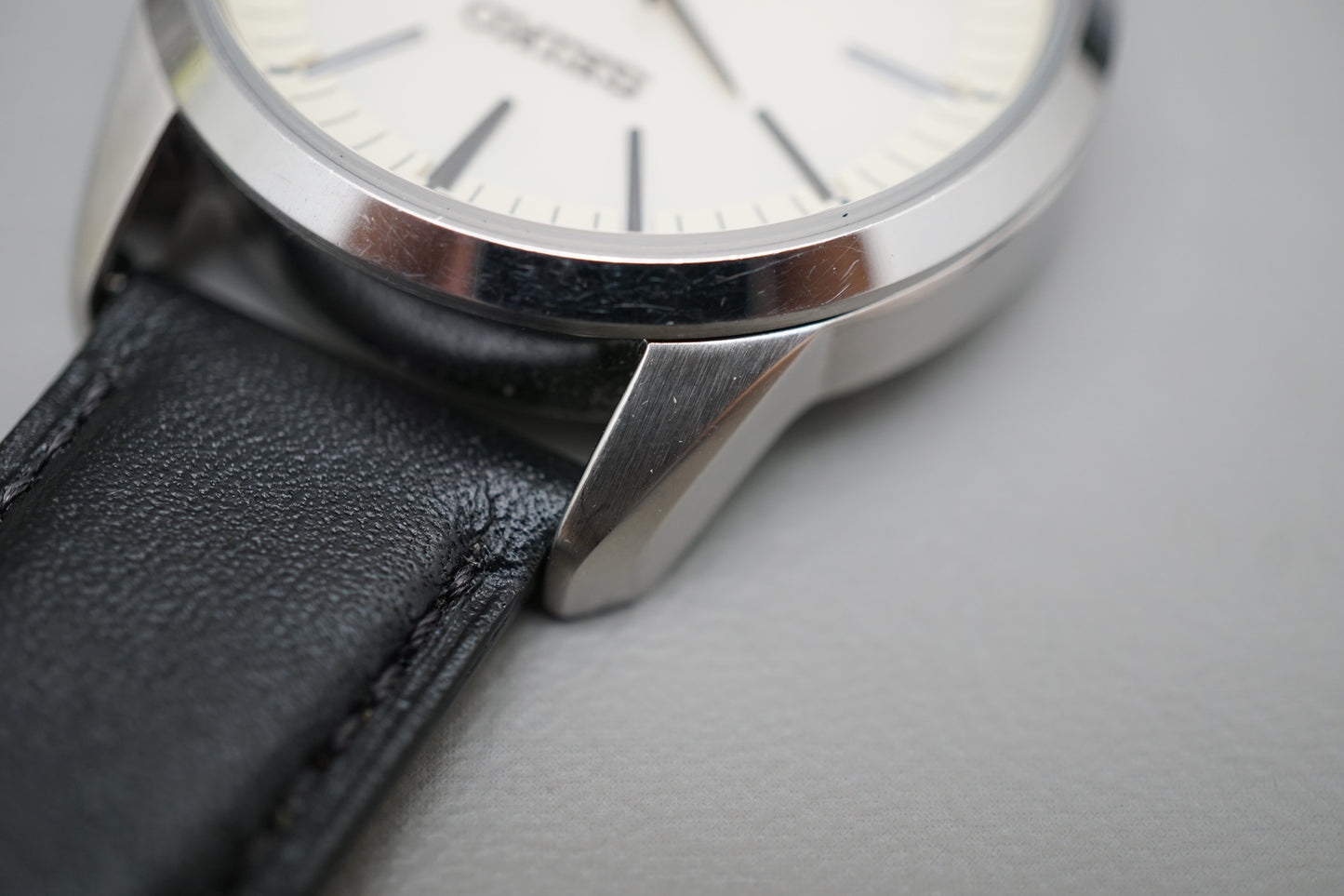 Seiko Selection SBPX125 V158 White Dial JDM Solar Quartz Watch