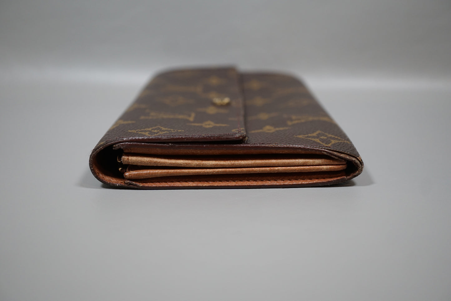 Louis Vuitton Monogram Porte Monnaie Credit Long M61725 Wallet