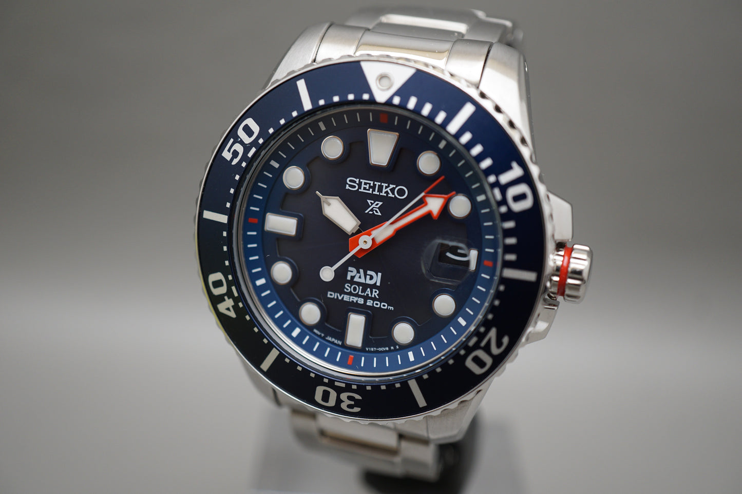 Seiko Prospex SNE549P1 V157 Padi Edition Solar Divers Quartz Watch