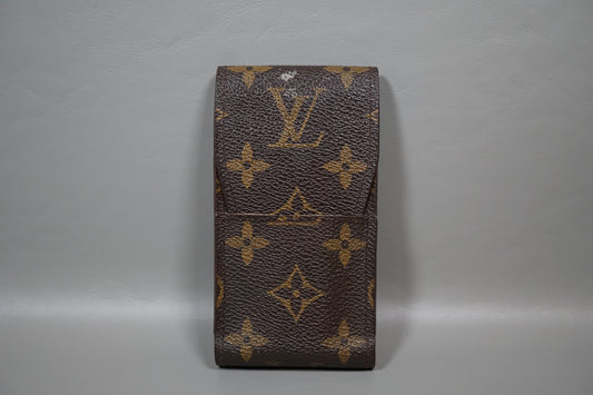 Louis Vuitton Monogram Brown Tobacco M63024 Cigarette Case