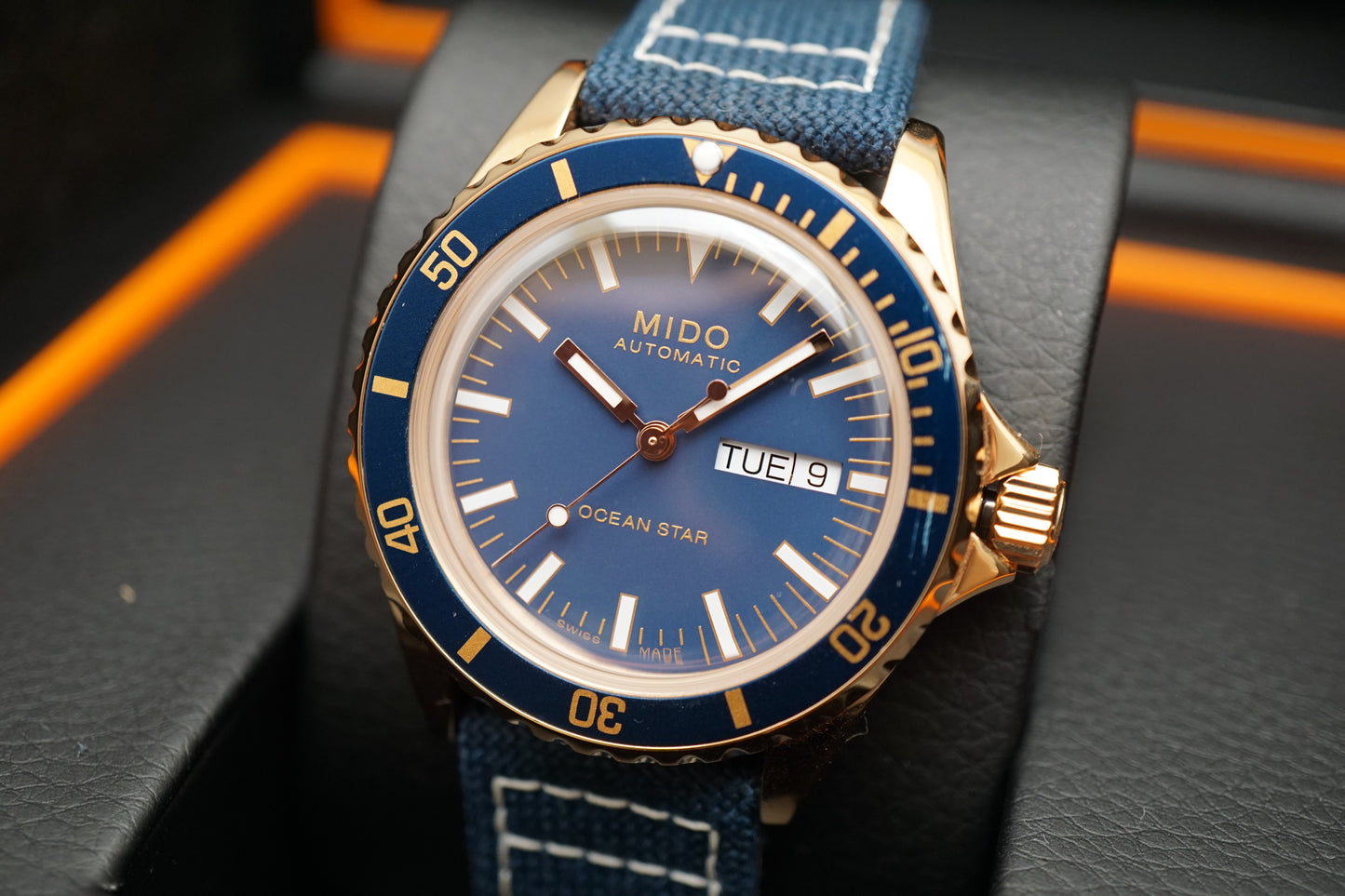 Mido M026.830.38.041.00 Rose Gold Tone Ocean Star Tribute Automatic Watch