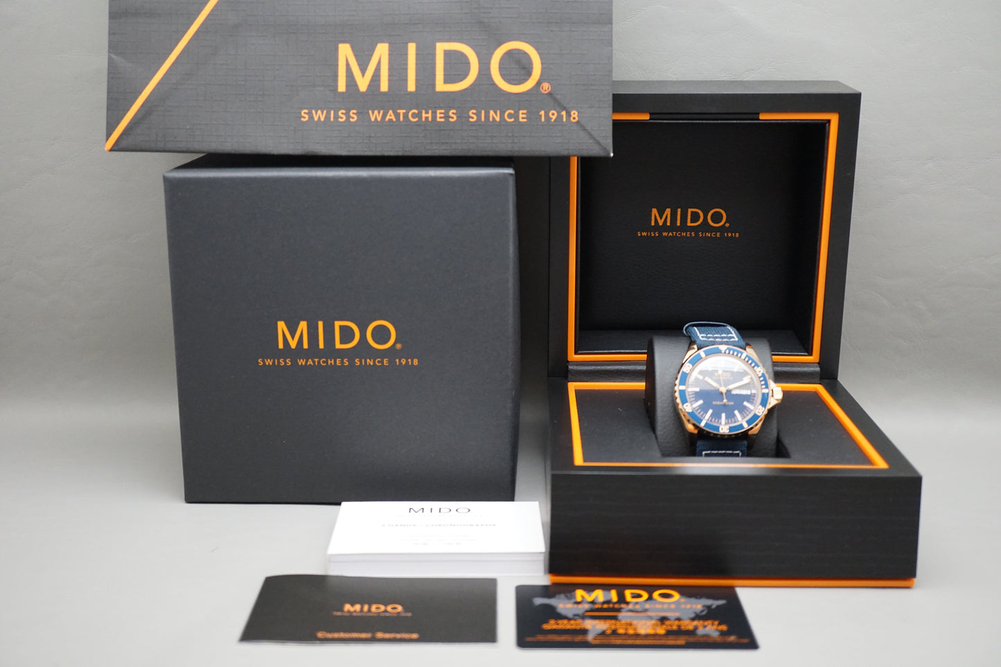 Mido M026.830.38.041.00 Rose Gold Tone Ocean Star Tribute Automatic Watch