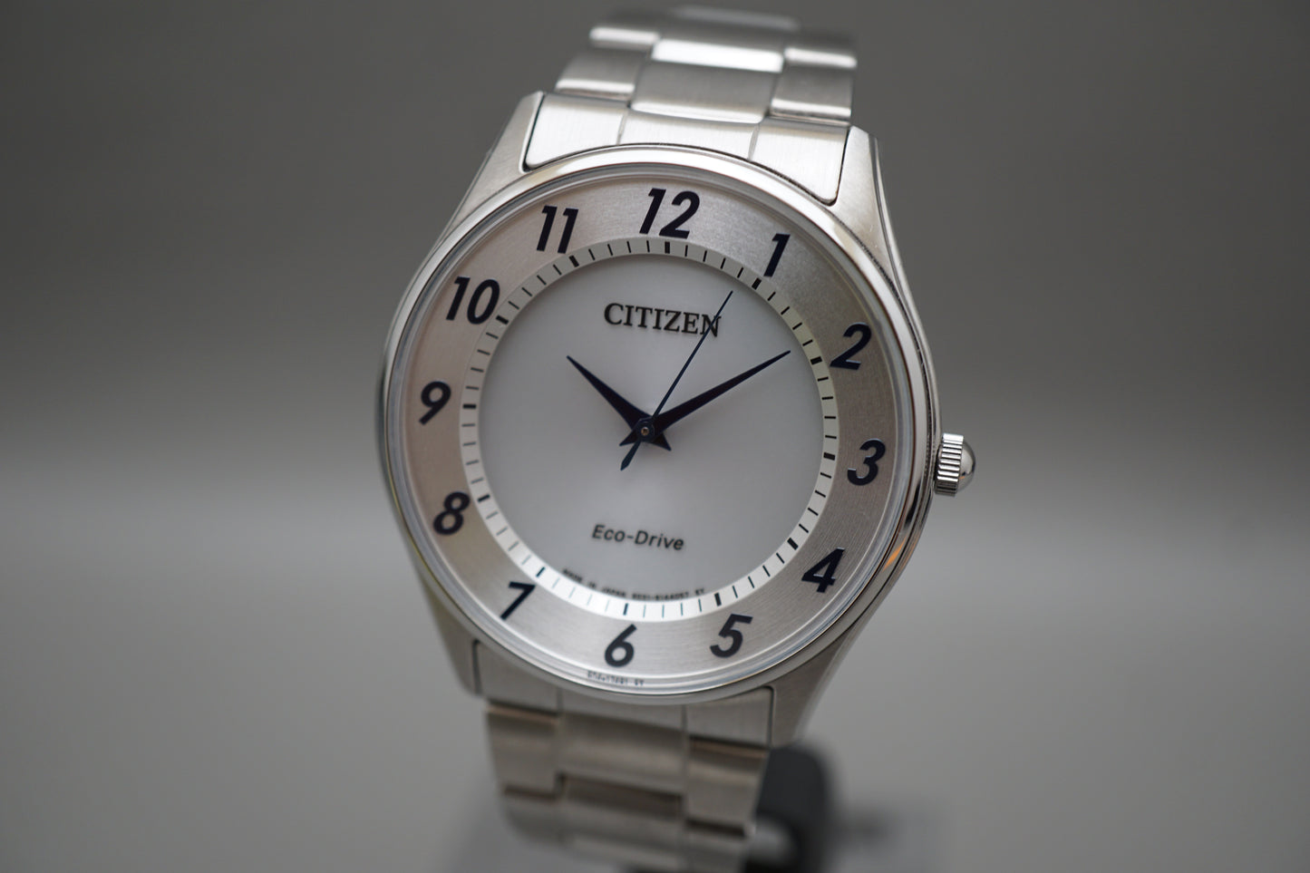 Citizen Eco-Drive E031-S103720 Silver Dial JDM Solar Quartz Watch