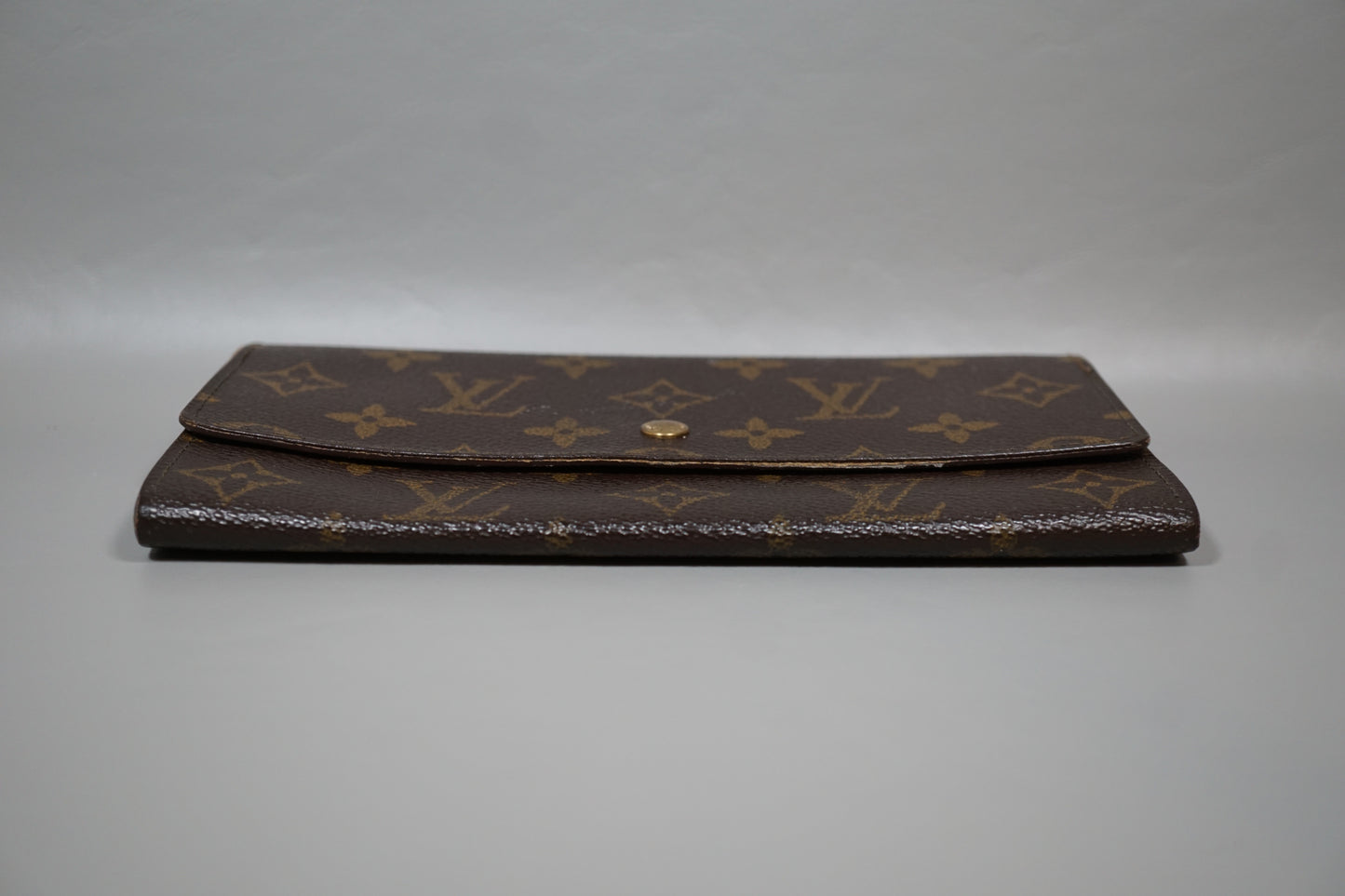 Louis Vuitton Monogram Pochette Porte Monnaie Credit Long M61723 Wallet