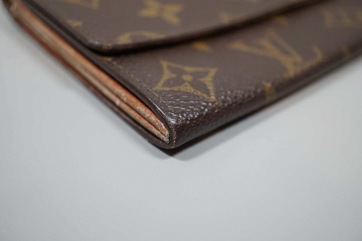 Louis Vuitton Monogram Pochette Porte Monnaie Credit Long M61723 Wallet