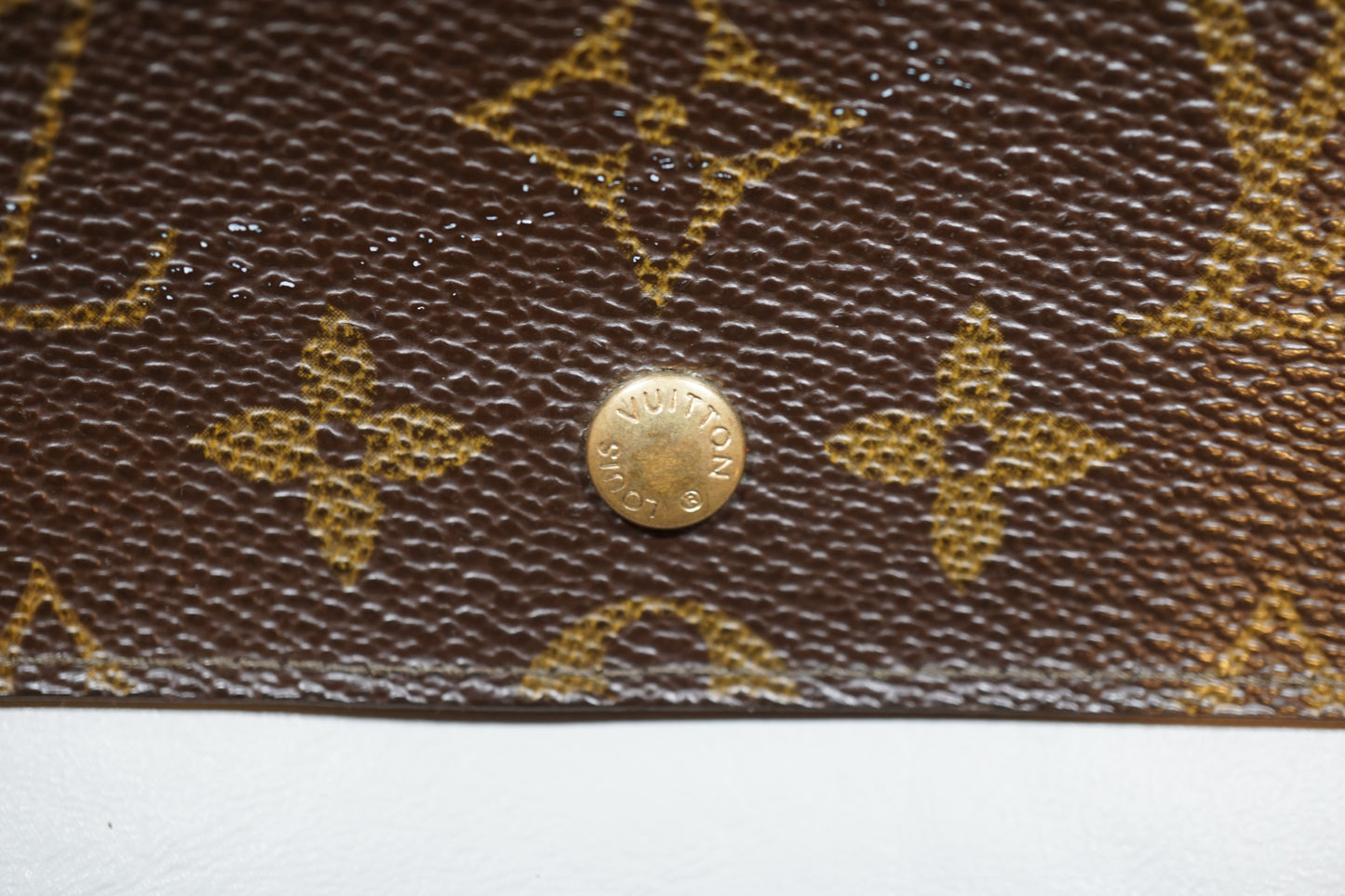 Louis Vuitton Monogram Pochette Porte Monnaie Credit Long M61723 Wallet