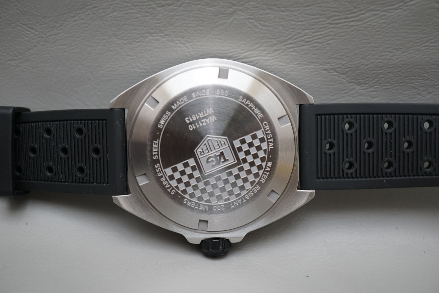 Tag Heuer Formula 1 WAZ1110.FT8023 Black Dial Rubber Strap Quartz Watch