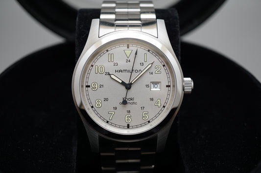 Hamilton Khaki Field 041330 Silver Dial 42mm Automatic Watch