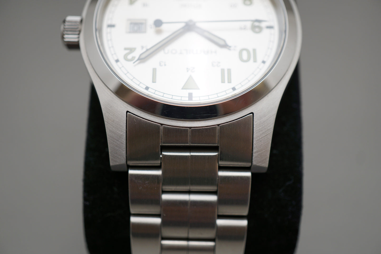 Hamilton Khaki Field 041330 Silver Dial 42mm Automatic Watch