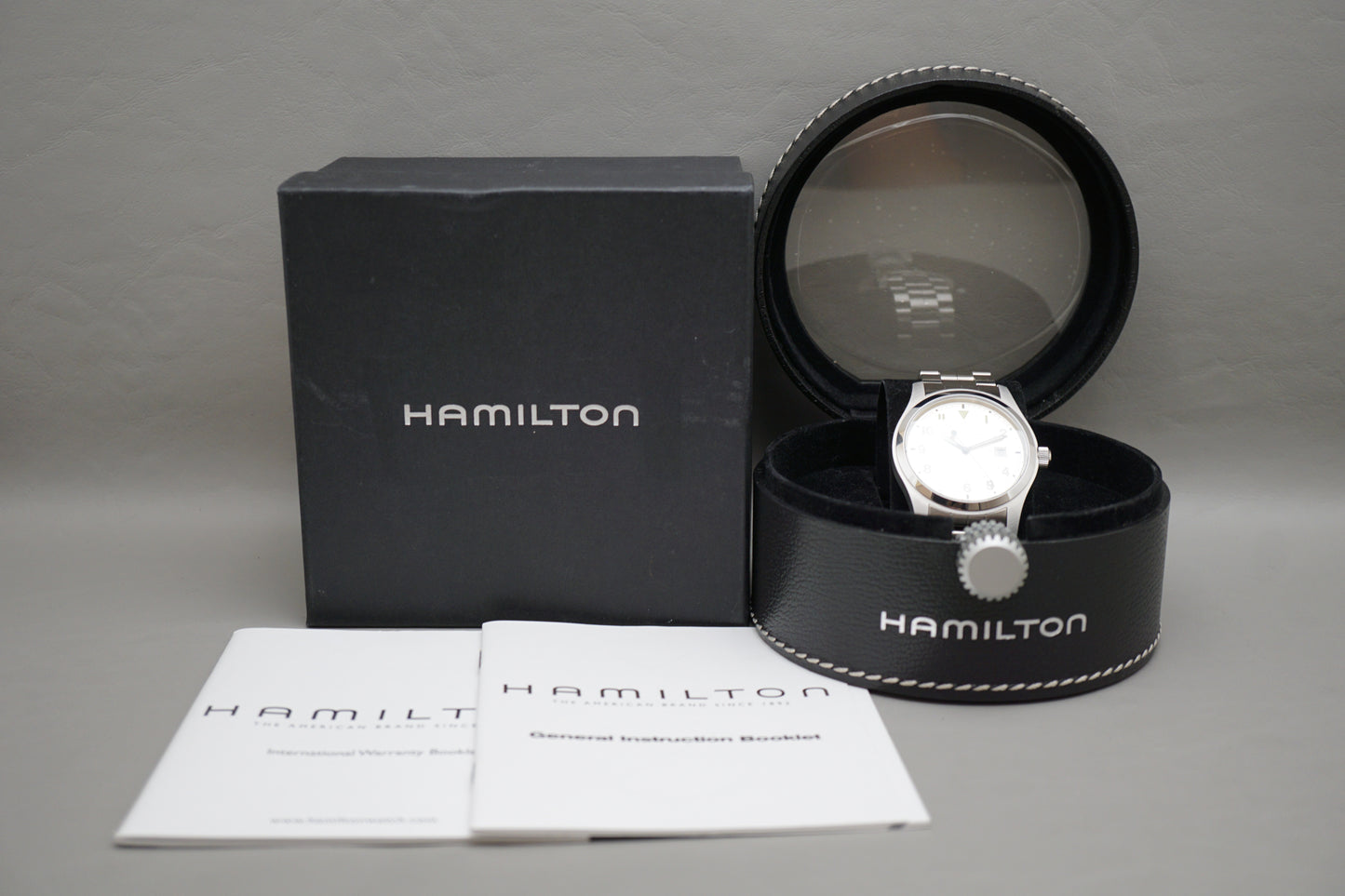 Hamilton Khaki Field 041330 Silver Dial 42mm Automatic Watch