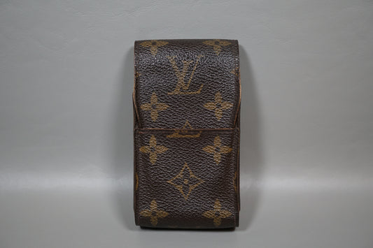 Louis Vuitton Monogram Brown Tobacco M63024 Cigarette Case