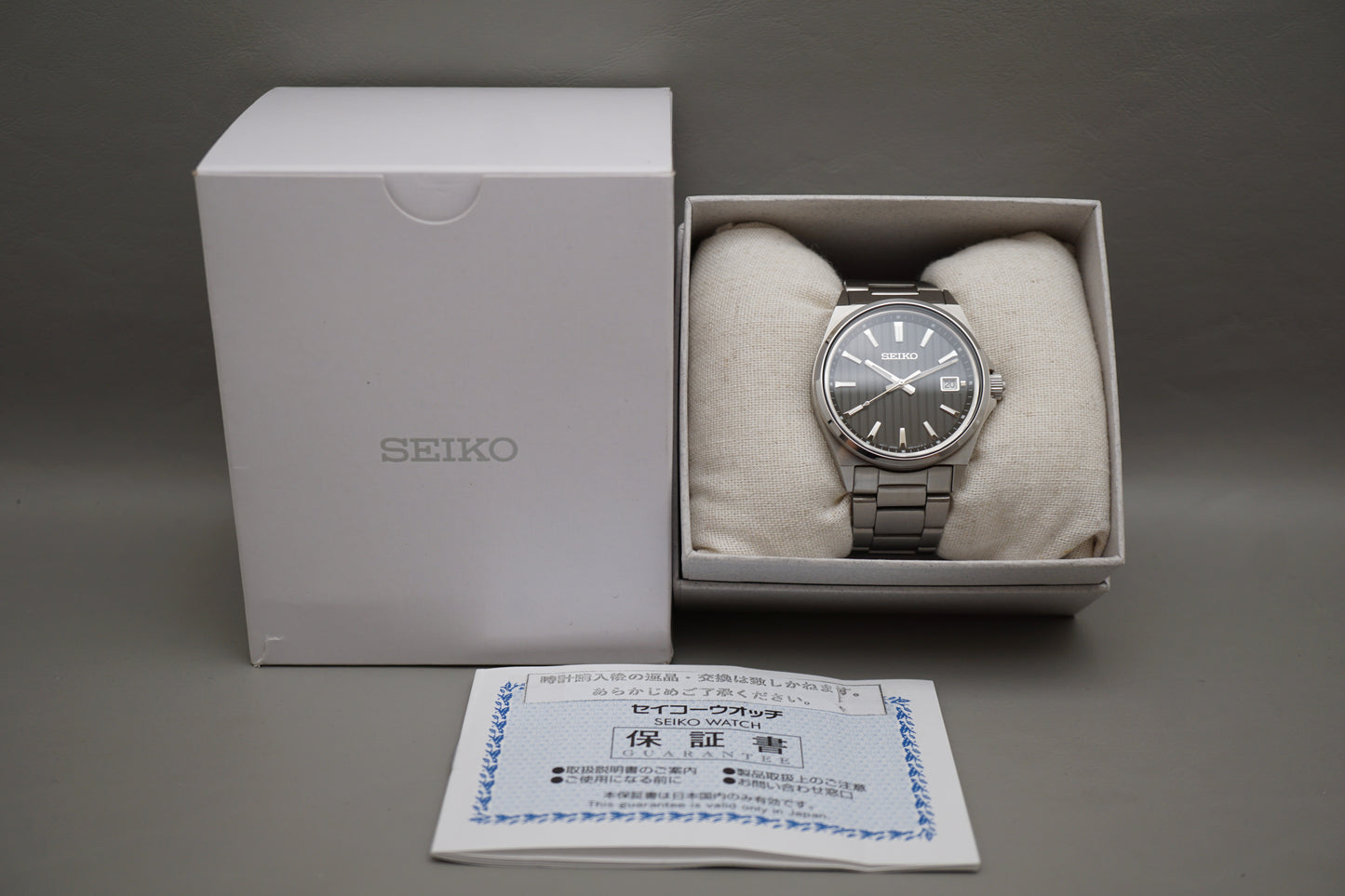 Seiko Selection SBTH005 6N52 S-Series Black Dial Quartz Watch