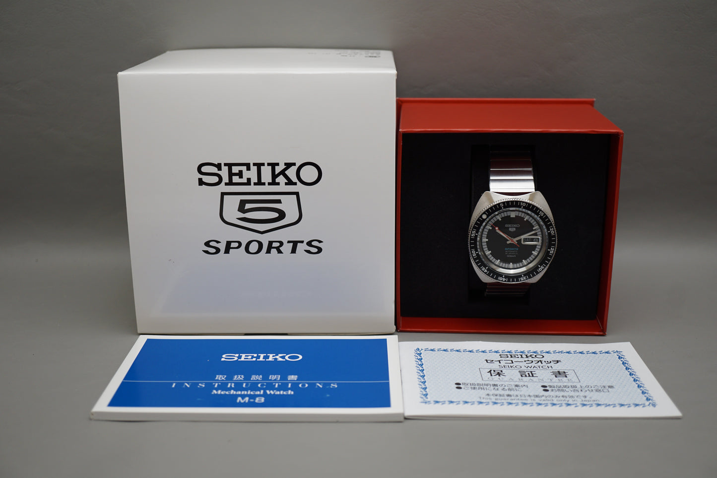 New Seiko 5 Sports SBSA223 4R36 Limited Edition 55th Anniversary Automatic Watch