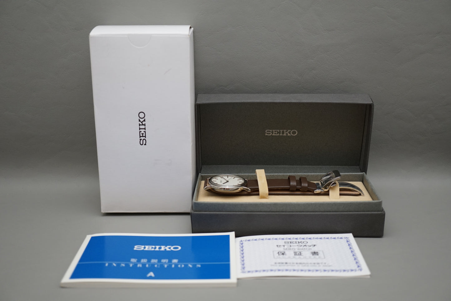 Unworn Seiko 7N01-0BH0 White Dial Riki Watanabe JDM Classic Quartz Watch