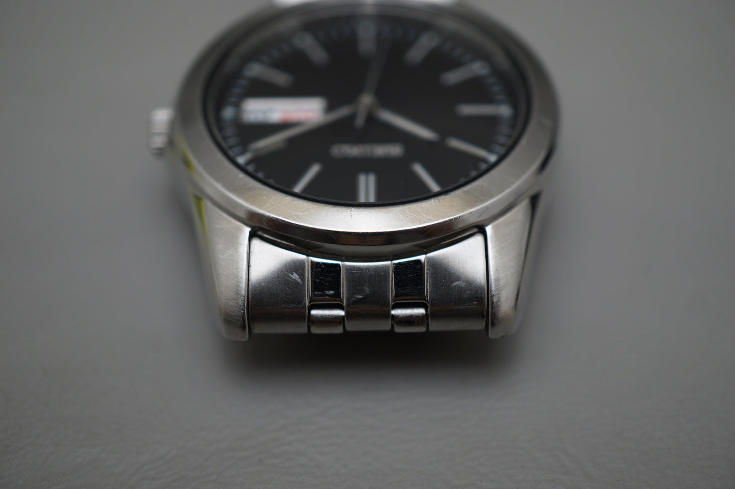 Seiko Spirit SCXC013 7N43 Standard Universal Black Dial Quartz Watch