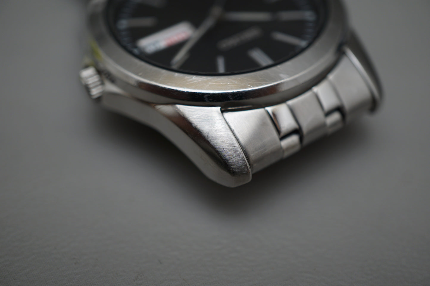 Seiko Spirit SCXC013 7N43 Standard Universal Black Dial Quartz Watch