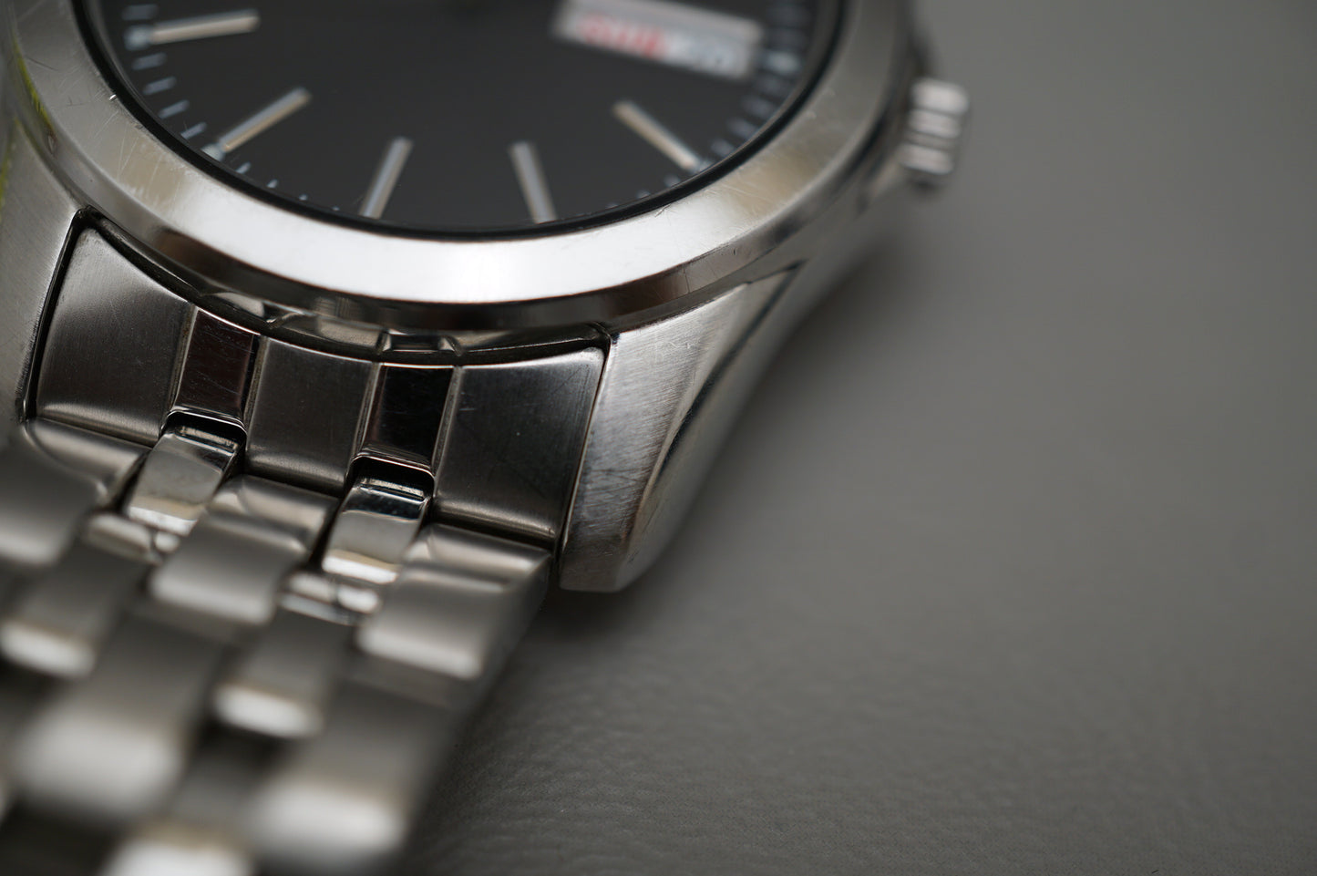 Seiko Spirit SCXC013 7N43 Standard Universal Black Dial Quartz Watch