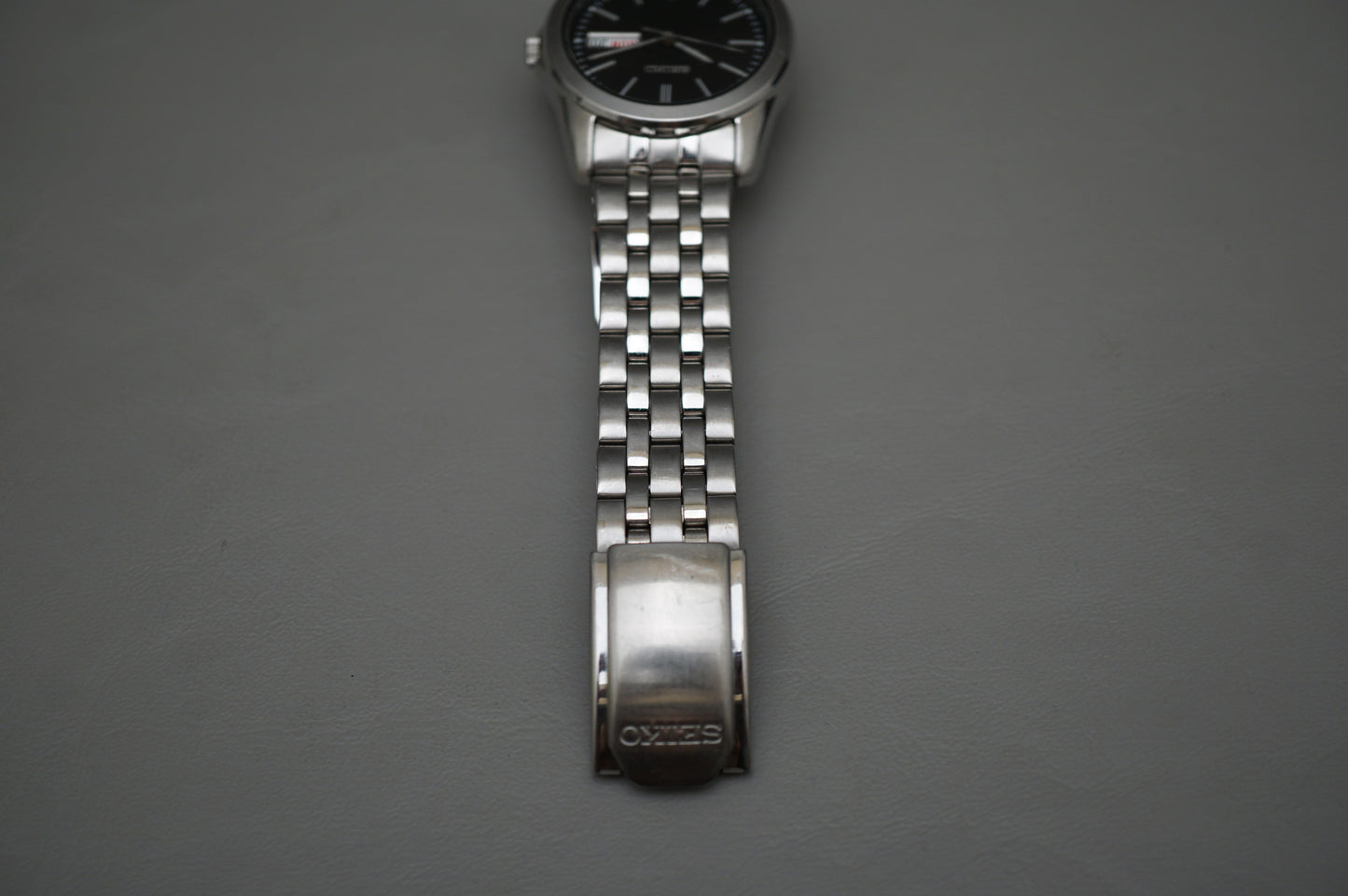 Seiko Spirit SCXC013 7N43 Standard Universal Black Dial Quartz Watch
