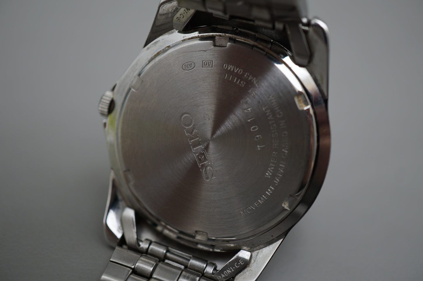 Seiko Spirit SCXC013 7N43 Standard Universal Black Dial Quartz Watch