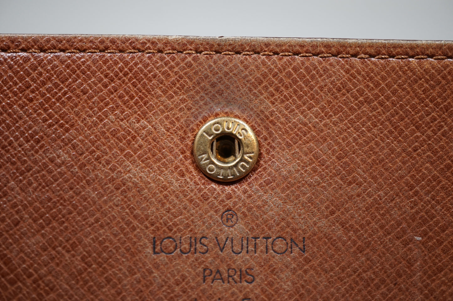 Louis Vuitton Monogram Porte Tresor International M61215 Wallet