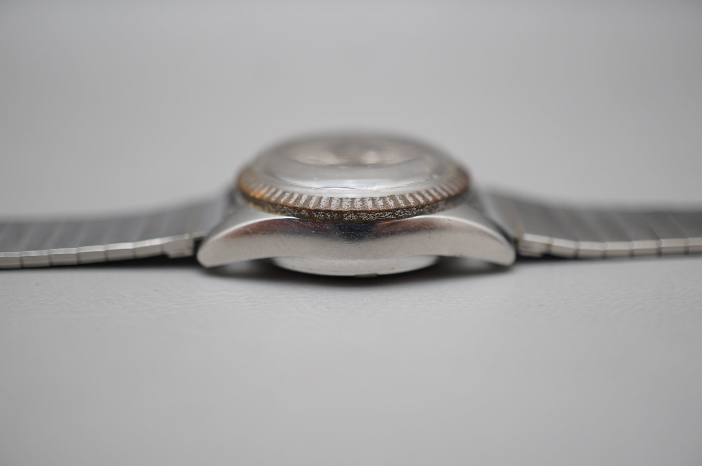 Vintage Rado Purple Horse 779-1 Silver Dial Date Swiss Ladies Automatic Watch