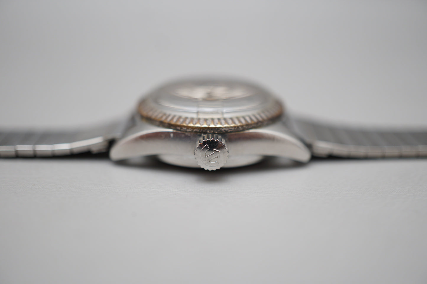 Vintage Rado Purple Horse 779-1 Silver Dial Date Swiss Ladies Automatic Watch