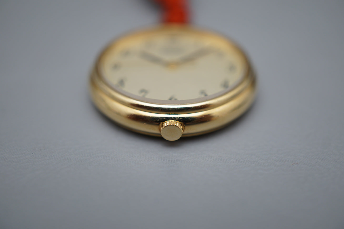 Vintage Seiko 2C21-0300 Gold Tone Pocket Charm Watch
