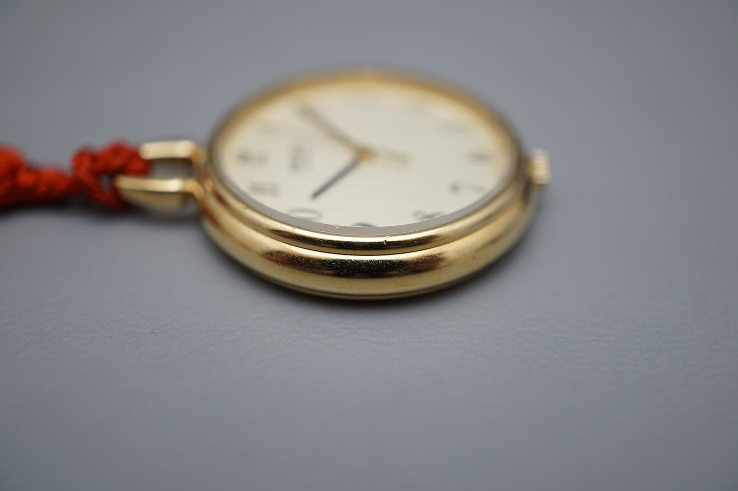Vintage Seiko 2C21-0300 Gold Tone Pocket Charm Watch