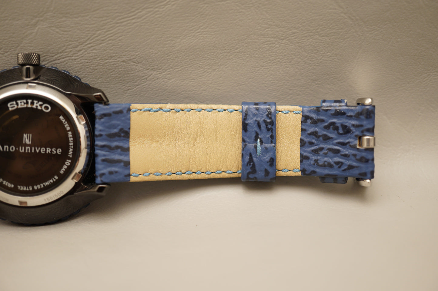 Seiko Spirit SCVE033 4R35 Nano Universe Limited JDM Blue Ghost Automatic Watch