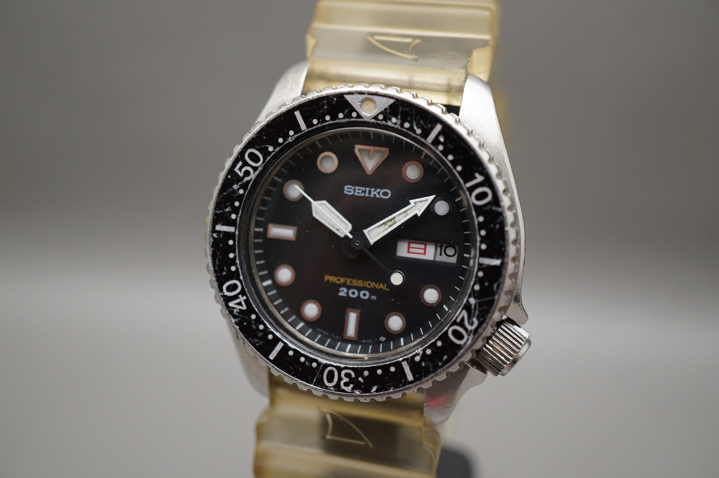 Vintage 1988 Seiko 7C43-6010 Professional Diver 200M Quartz Watch