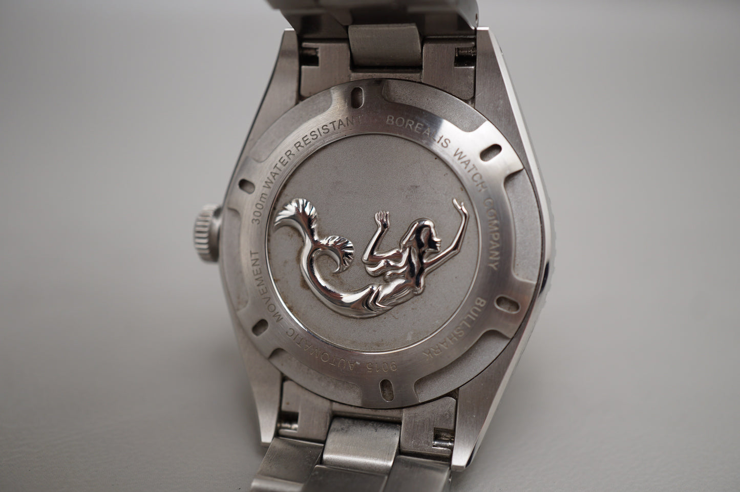 Borealis Bull Shark V2 BBSV2BB Miyota 9015 White Dial Automatic Watch