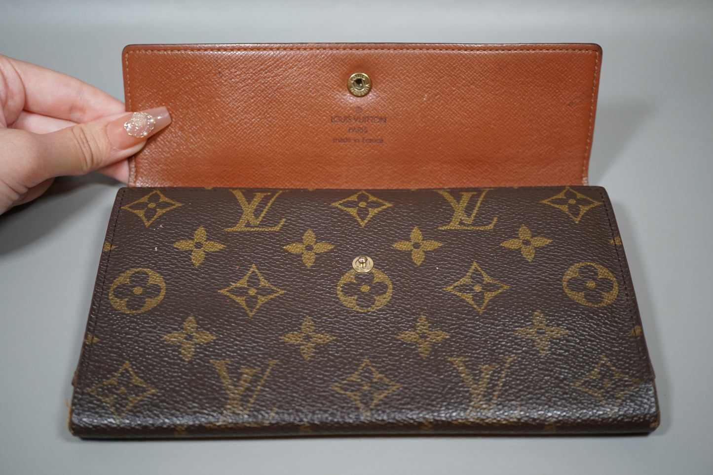 Louis Vuitton Monogram Portefeuille International M61217 Wallet