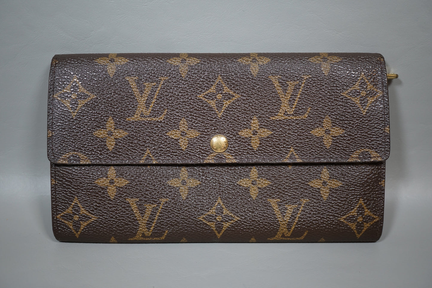 Louis Vuitton Monogram Porte Monnaie Credit Long M61725 Wallet