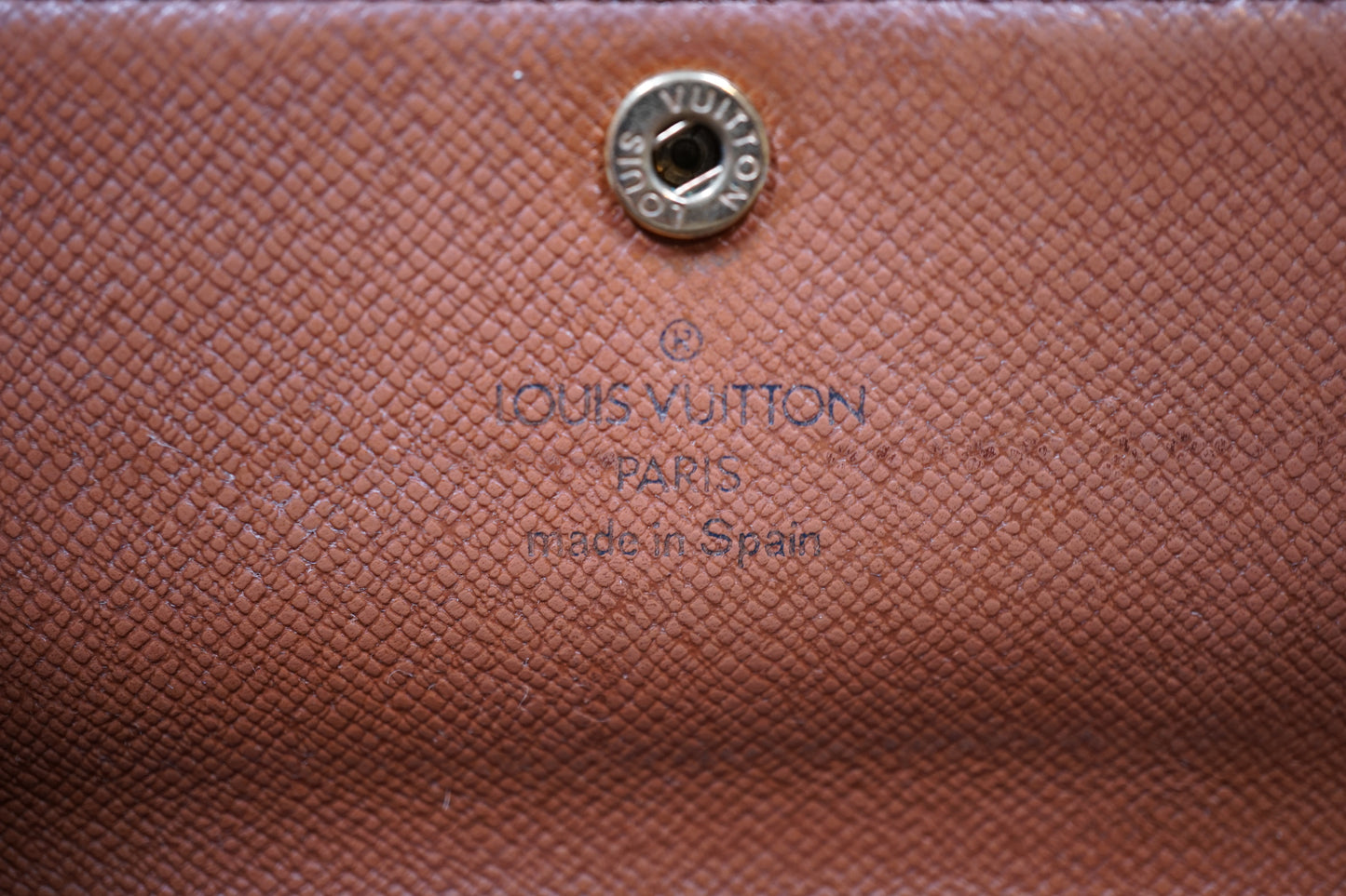 Louis Vuitton Monogram Porte Monnaie Credit Long M61725 Wallet