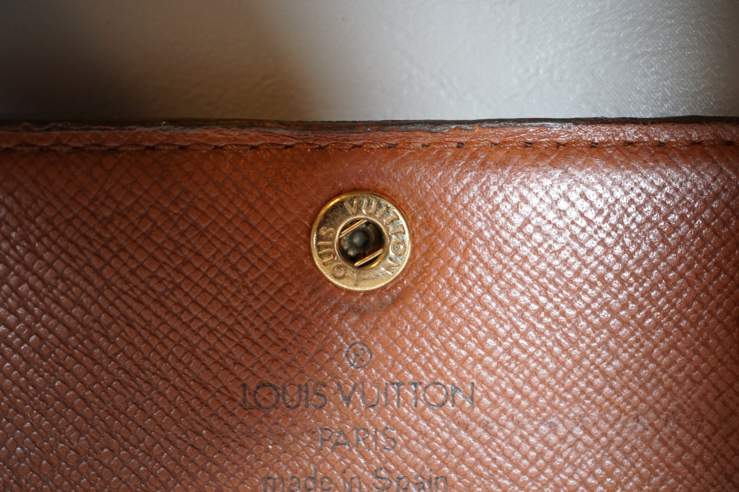 Louis Vuitton Monogram Porte Monnaie Credit Long M61725 Wallet