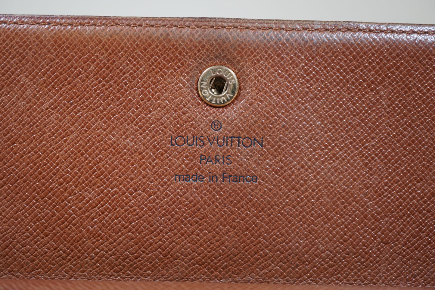 Louis Vuitton Monogram Porte Tresor International M61215 Wallet