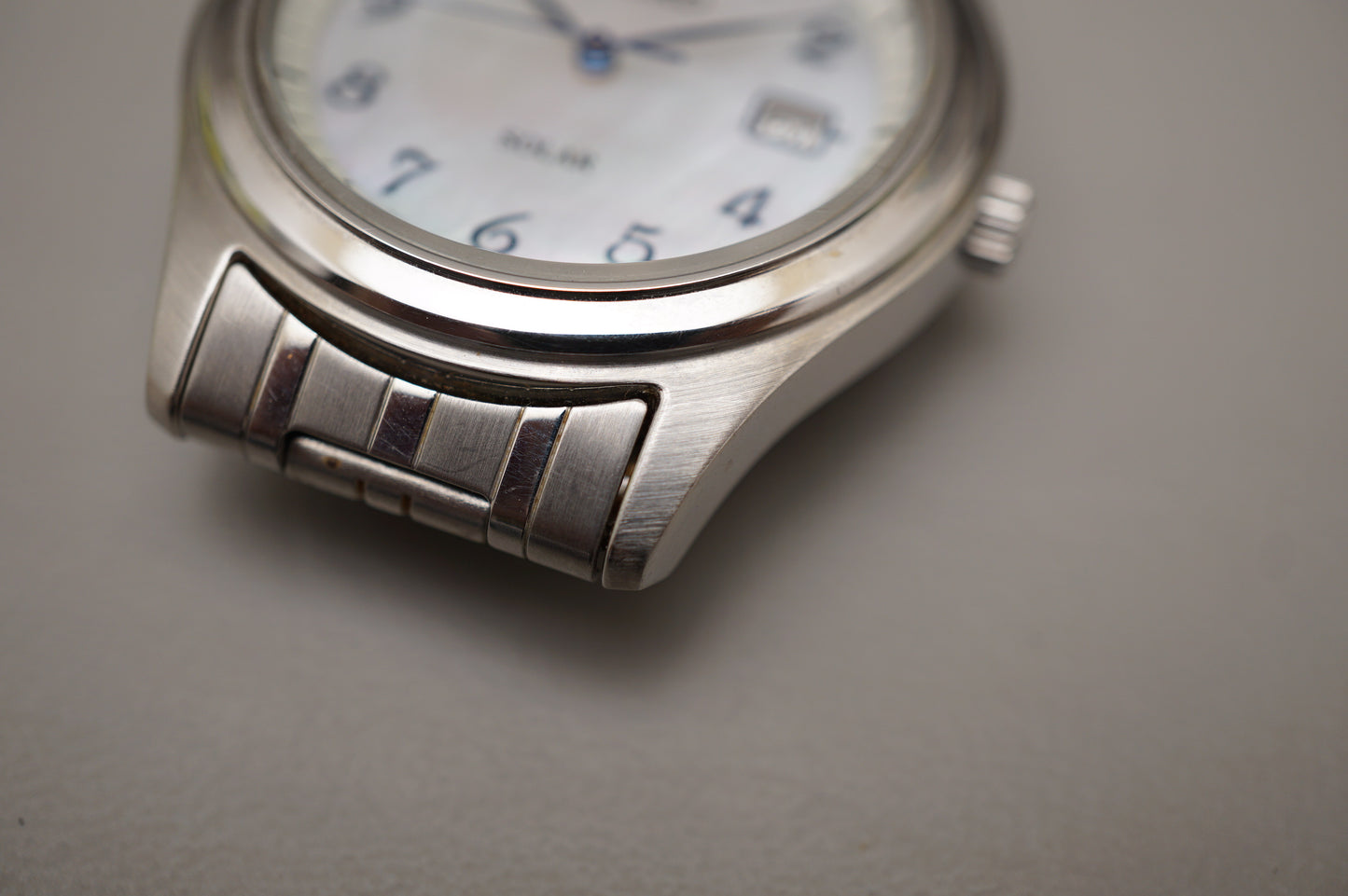 Seiko Spirit SBPN059 V147 36mm Pearled Dial JDM Solar Quartz Watch