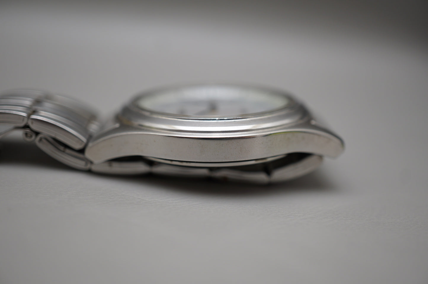Seiko Spirit SBPN059 V147 36mm Pearled Dial JDM Solar Quartz Watch