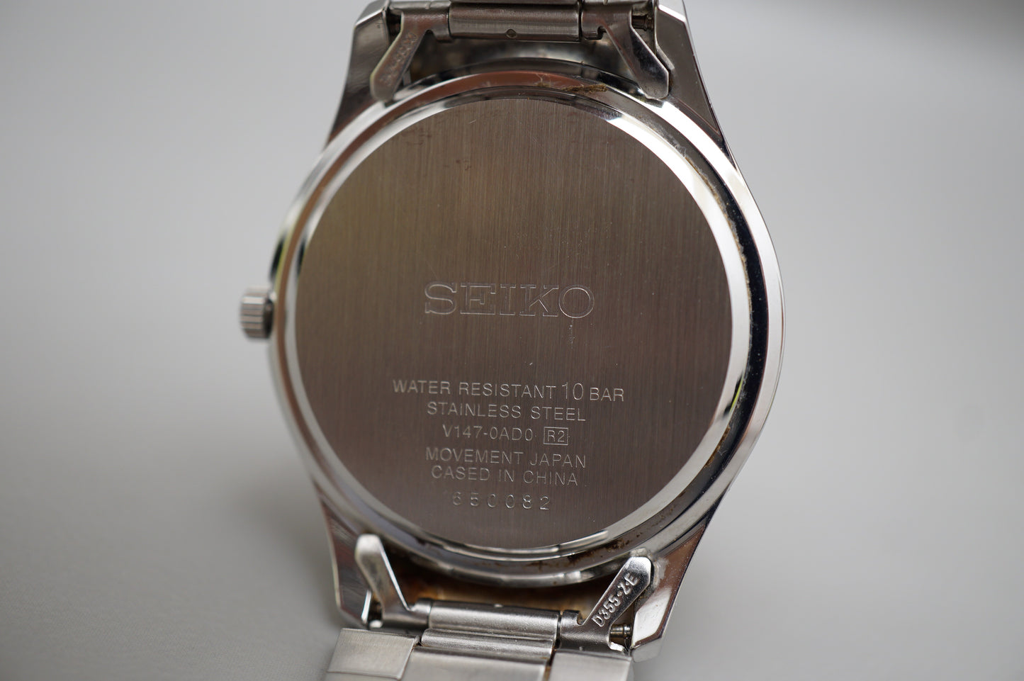 Seiko Spirit SBPN059 V147 36mm Pearled Dial JDM Solar Quartz Watch