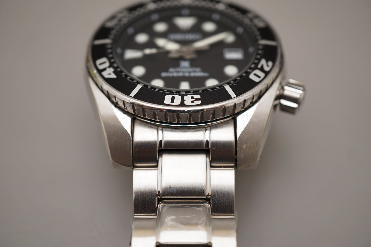 Seiko Prospex SBDC031 6R15 Black Dial Sumo Divers 200M Automatic Watch