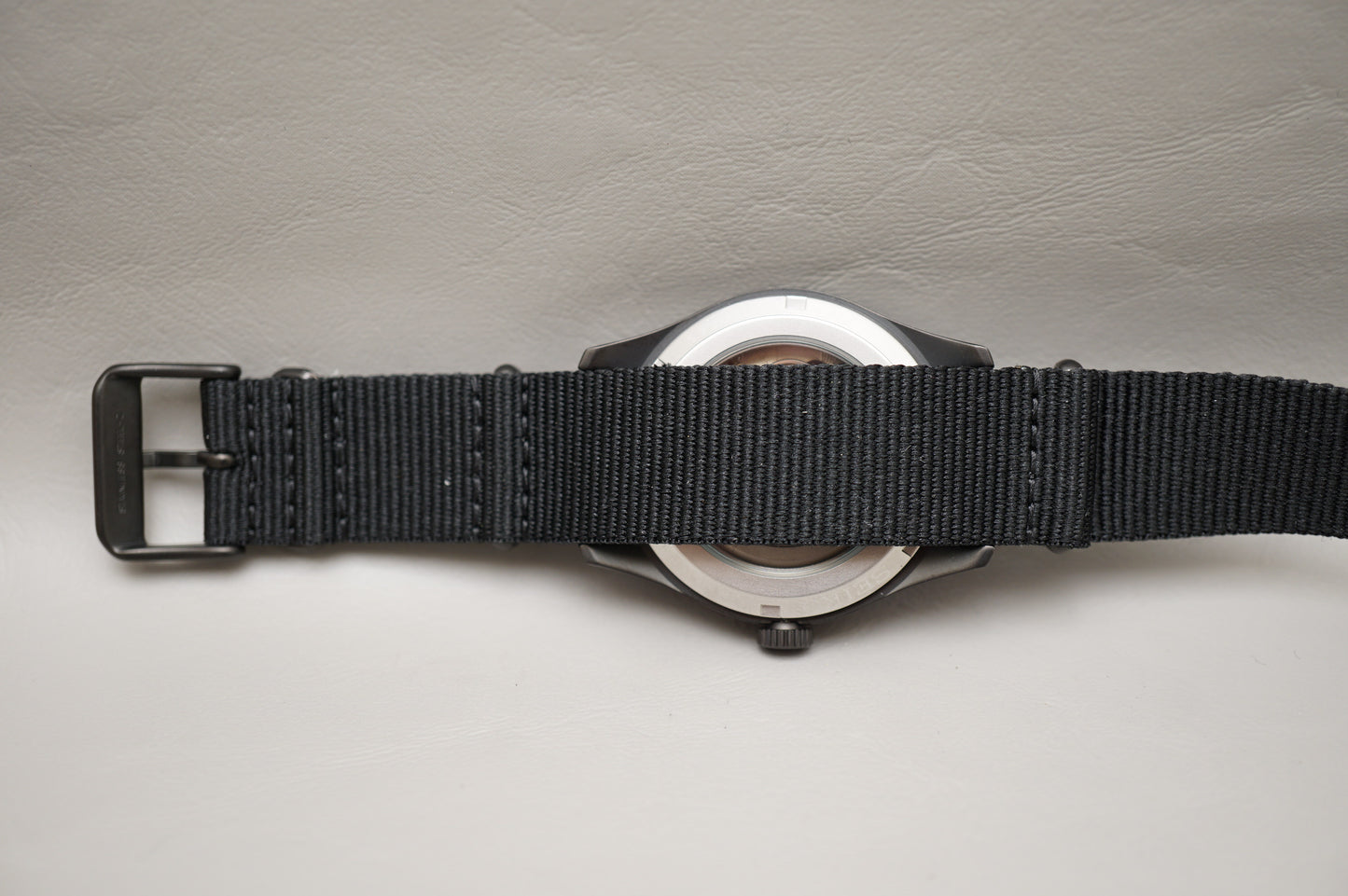 Seiko 5 Sports SBSA121 4R36 Field Street Style Blacked Out Automatic Watch
