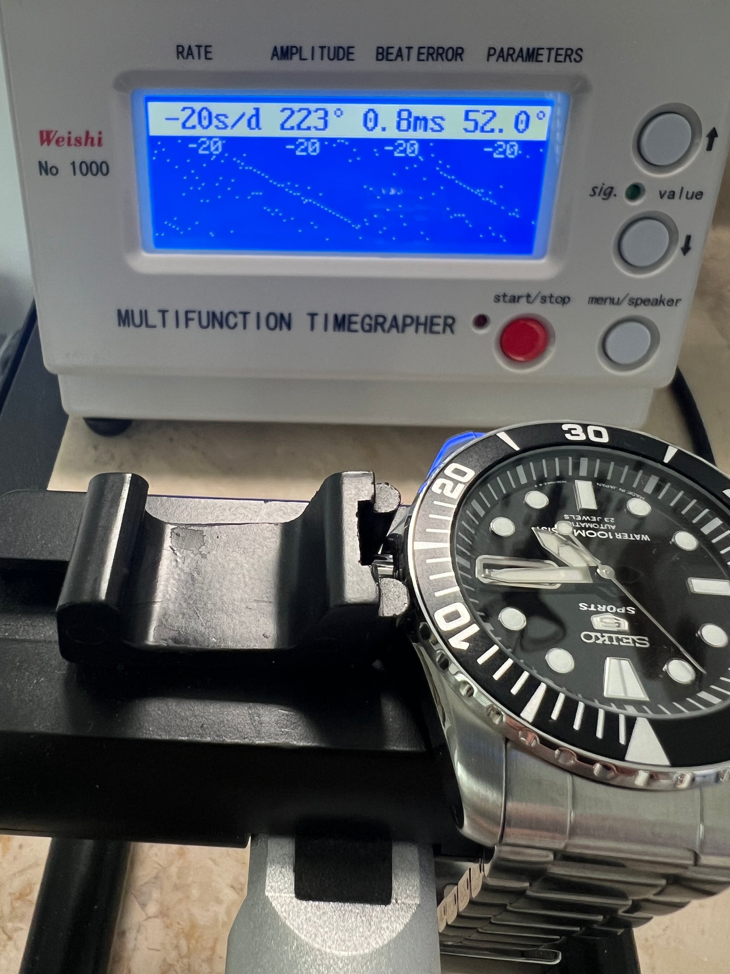 Seiko 5 Sports SNZF17J1 7S36 Sea Urchin 100M Automatic Watch Made in Japan