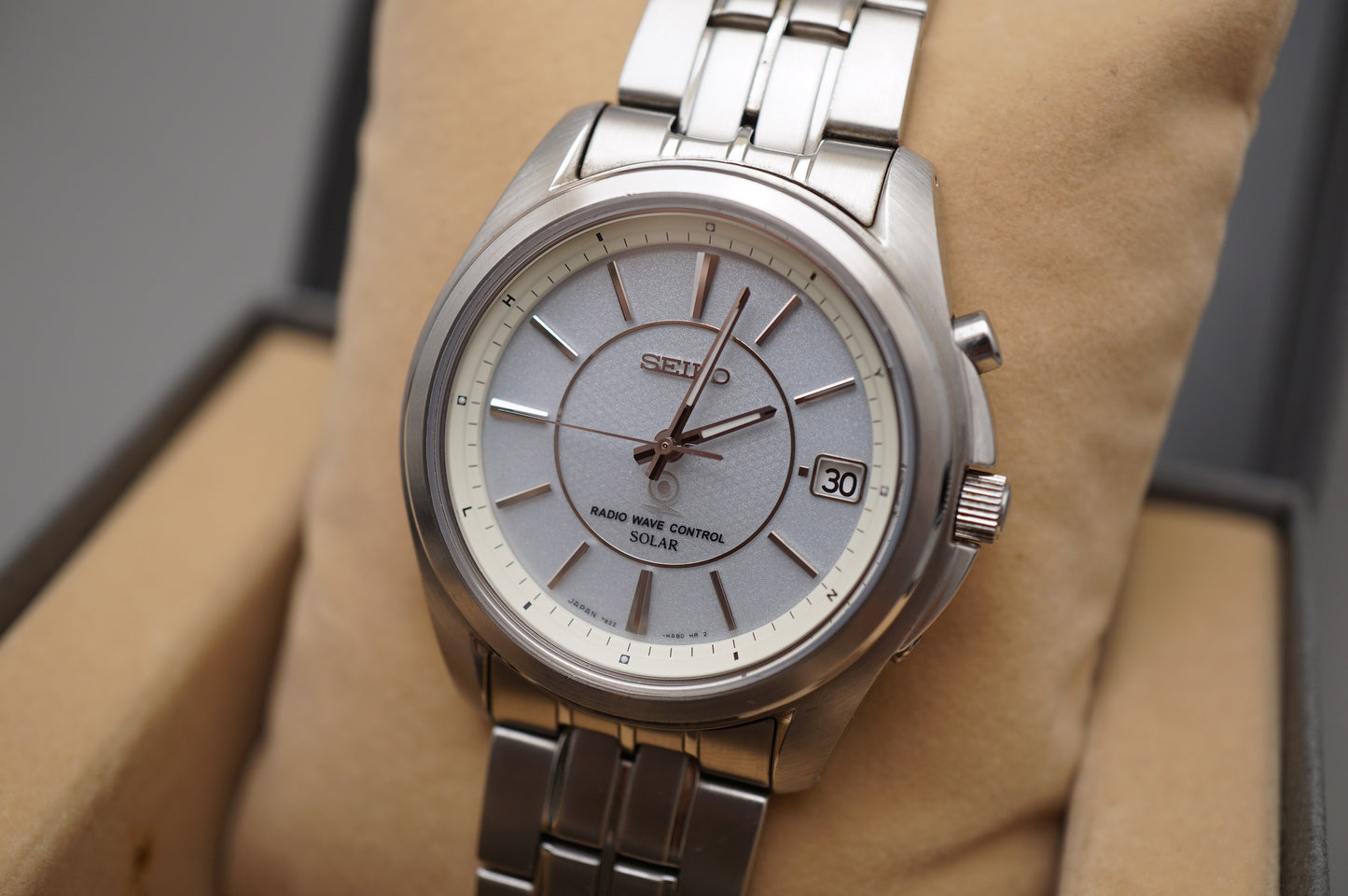 Seiko Spirit SBTM00F 7B22 JDM Fukuyama Transporting Solar Radio Quartz Watch