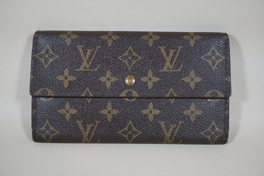 Louis Vuitton Monogram Porte Tresor International M61215 Wallet