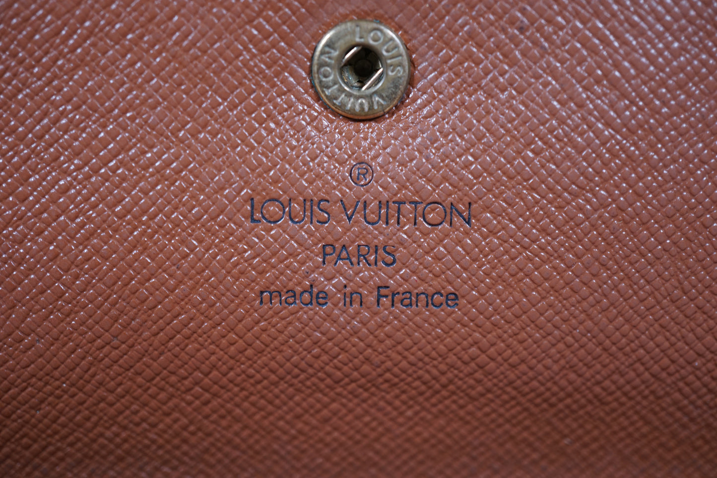 Louis Vuitton Monogram Porte Tresor International M61215 Wallet