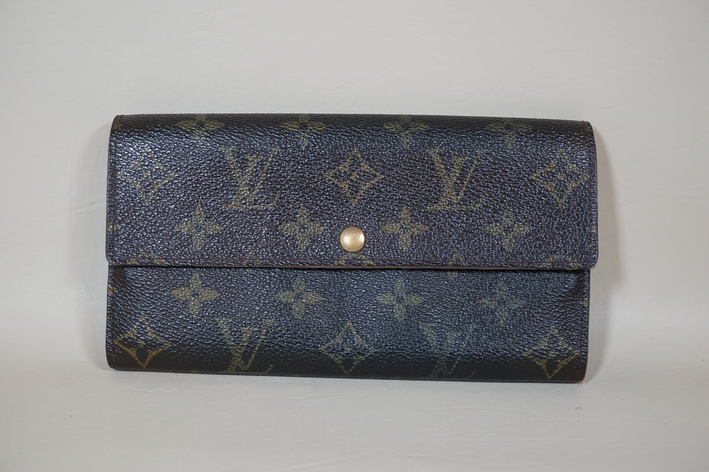 Louis Vuitton Monogram Porte Monnaie Credit Long M61725 Wallet