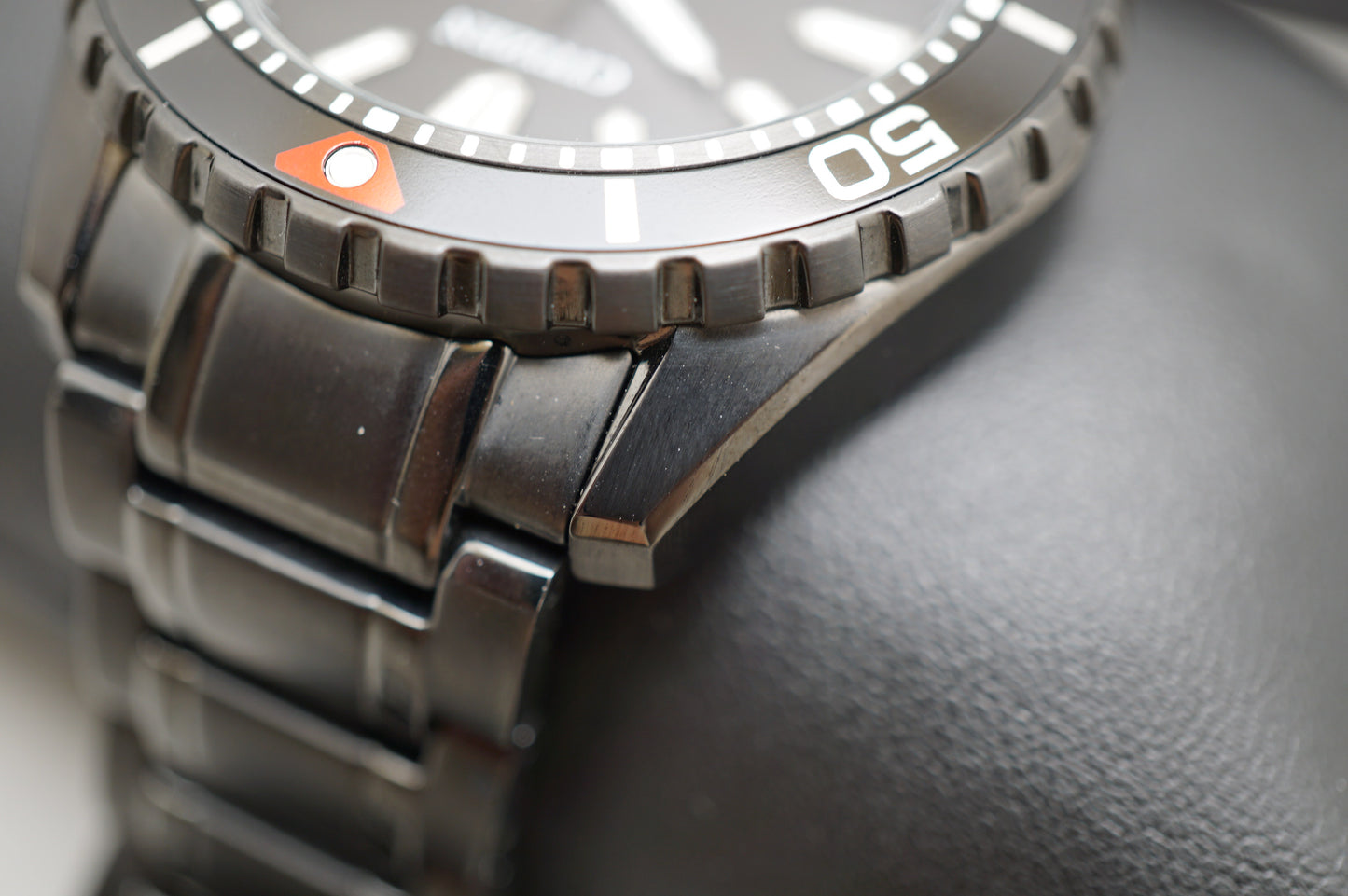 Citizen Eco-Drive E168-S116015 Black PVD Divers 200M Solar Quartz Watch