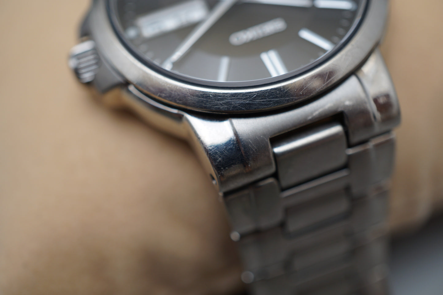 Seiko Spirit SCDC061 7N43 Black Dial JDM Titanium 20Bar Quartz Watch