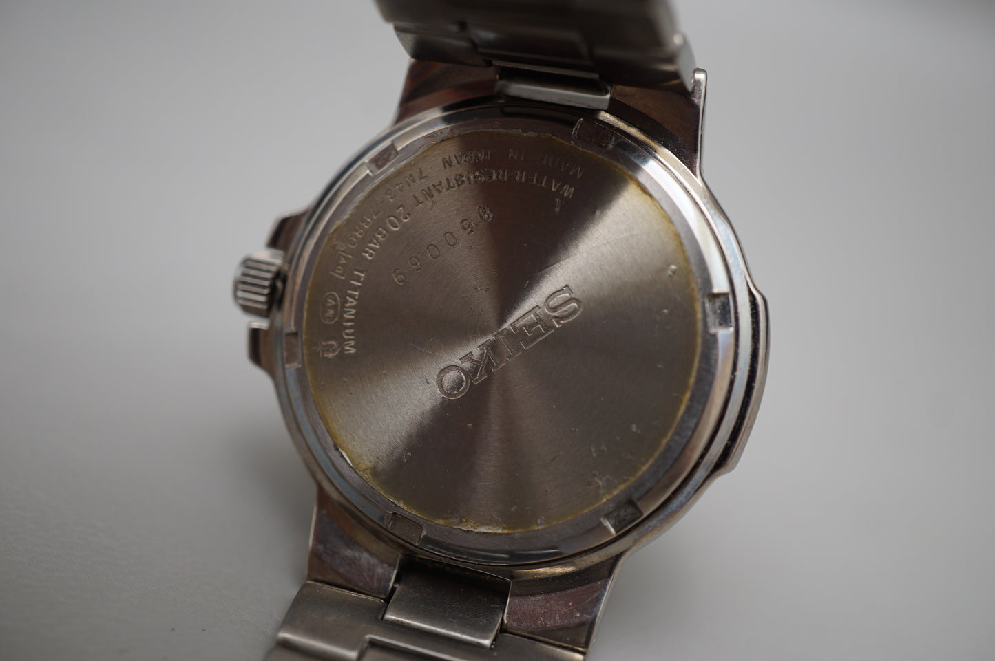 Seiko Spirit SCDC061 7N43 Black Dial JDM Titanium 20Bar Quartz Watch