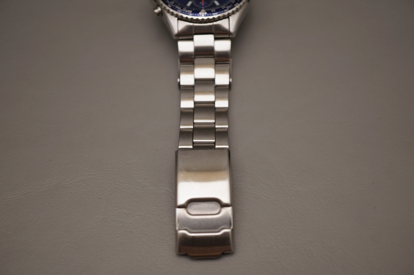 Seiko SND255 7T92 Flightmaster Pilot Chronograph Blue Slide Rule Quartz Watch